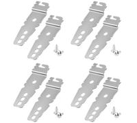 NQEUEPN 8uds Clips Montaje Lavavajillas, Soportes Montaje Debajo Mostrador Soporte Universal para Lavavajillas 8269145 Clips Lavavajillas Tornillos Compatibles con GE Whirlpool Ken-More Samsung LG
