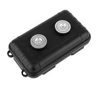 NQEUEPN Caja Magnética para Llaves, Sacar la Caja de la Llave del Auto Caja Oculta para Llaves de Automóvil para Guardar la Llave de Repuesto de Emergencia USB, no se Cae (Negro)