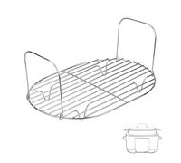 NQEUEPN Rejilla para Vapor y asado para Ninja Foodi Possible Cooker Pro 8,5 Qt MC1000 MC1001 MC1010 Series, Rejilla para cocinar al Vapor de Acero Inoxidable Accesorios para Ninja Foodi Slowcooker