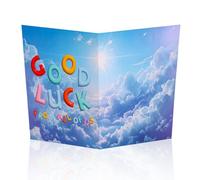 NQEUEPN Tarjeta Despedida, 44x28cm Tarjeta de Despedida Divertida con Sobre Papel Kraft Tarjeta de Jubilación Tarjeta de Buena Suerte Tarjeta de Felicitación para Mujer y Hombre (Estilo C)