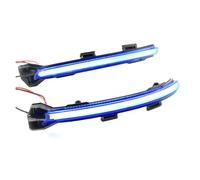 Nqimgv 2 Intermitentes LED Dinámicos Retrovisores Laterales Para Golf 7, Para MK7, Para GTI R Y Para Furgonetas Para Deportivas Intermitente lateral Derecho(Blue-Yellow)