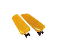 Nqimgv 2 Luces Indicadoras Ancho Coche Posición Laterales, Intermitentes Delanteros Para Golf 4 Y Para Polo Para MK4 Intermitente lateral Derecho(Amarillo)