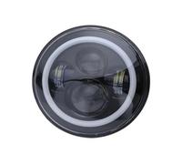 Nqimgv Faro Delantero Faro LED Redondo DRL 7 Pulgadas | Para Jeep Para Wrangler 1997-2017 Faros delanteros de 7 '' con ojo de ángel