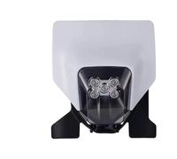 Nqimgv Faro Delantero Motocicleta Linterna Cabeza Para FE FE250 FE350 FE450 FE501 TE250i TE300i TE 250 I 2020-2022 2023 Faros De Motocicleta(Black led)