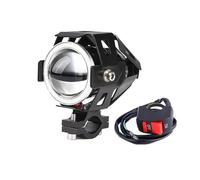 Nqimgv Faro Delantero Motocicleta Para Benelli TRK502 X Para TRK 502X 2021 502 12V Luz Antiniebla U5 Focos LED Proyector Para Moto Faros De Motocicleta(1 led 1 switch U7)