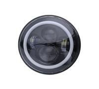 Nqimgv Faro Delantero Para Jeep Para Wrangler JK Faro Led | Luces corrientes de los coches del faro redondo del haz alto-bajo H4 de 7"