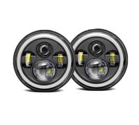 Nqimgv Faro Delantero Para Mazda Para Miata Faros | Para MX5 H6024 90-97 7 "LED Full Halo Angel Eyes luces
