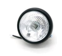 Nqimgv Faro Delantero Vintage Motocicleta Para Sportster Para Chopper Para Bobber Para Royal Para Enfield Para Scrambler Retro Faros De Motocicleta(Black-white)