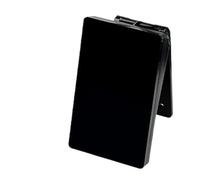 Nqimgv Indicador Freno Estroboscópico Intermitente Para Navegación Coche Estilo F1 Luz Trasera LED Cuadrada 12V Adecuada Para Coches Luz De Freno Auxiliar De Coche De Alto(Black shell-1PC)