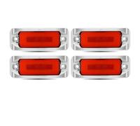 Nqimgv Luz LED De Posición Lateral Cuadrada Para Camión, 12V, 24V, Intermitente Trasera Roja Y Amarilla, Para Remolque, Alta, Para Coche Y Camión. Pilotos Traseros