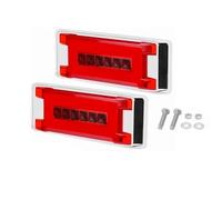 Nqimgv Luz LED Posición Lateral Amarilla Cuadrada Para Camión, 6 Pulgadas, Luz De Giro Para Remolque, Tractor, Camión, Camioneta Autobús ATV RV 12V 24V Pilotos Traseros