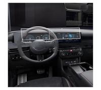 Nqimgv Película Protectora Pantalla Para Hyundai Para Tucson 2024 2025 Película Protectora Vidrio Templado 12,3Pulgadas Para Salpicadero, Navegación Y Pantalla LCD Climática