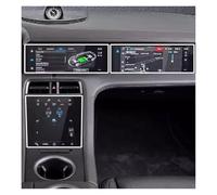 Nqimgv Película Protectora Pantalla Película Protectora De Pantalla Vidrio Templado Para Taycan 2020-2022, Navegación Por Gps Para Coche Y Aire Acondicionado Para Salpicadero