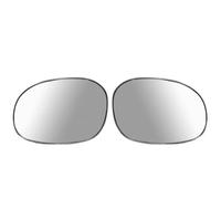 Nqimgv Wing Mirror Glass Lente Cristal del Espejo retrovisor Lateral Izquierdo Derecho Coche para Citroen para C2 C3I para C3 8151GE 8151GF Exterior(Left and Right)