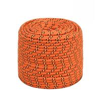 NQJIBUE Hardware Accessories - Cuerda para barco (polipropileno, 10 mm x 25 m), color naranja