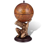 NQJIBUE Item-Globe Bar - Soporte para vino (42 x 42 x 85 cm), diseño de globo