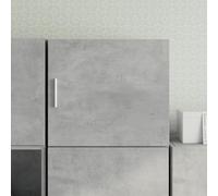 NQJIBUE Item-Wall - Armario de pared de hormigón gris 45 x 42,5 x 40 cm, madera de ingeniería, armarios y almacenamiento, bufés y aparadores