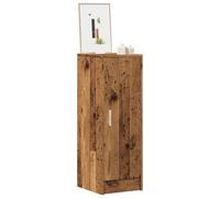NQJIBUE Zapatero de madera vieja de 32 x 35 x 92 cm, madera de ingeniería