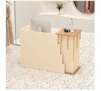 NQNFWCRJ Mostrador de Recepción Compacto Caja Registradora for Tienda de Ropa Estructura de Acero Inoxidable Chapado en Oro Almacenamiento de Dos Niveles con Cajón con Cerradura