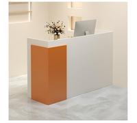 NQNFWCRJ Mostrador de Recepción Compacto con Cajones con Cerradura Y Panel de Privacidad Elevado con Una Altura Cómoda de 75cm for Cajas Registradoras de Tiendas de Ropa