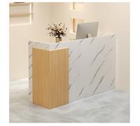 NQNFWCRJ Mostrador de Recepción Compacto con Cajones con Cerradura Y Panel de Privacidad Elevado con Una Altura Cómoda de 75cm for Cajas Registradoras de Tiendas de Ropa