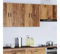 Nqyjm - Mueble de almacenamiento colgante con estantes y 2 puertas, armario de pared de cocina Oporto viejo madera de ingeniería, pared armario flotante para cuarto de baño, salón modelo 1