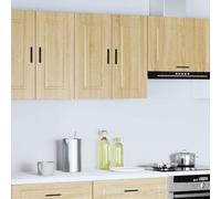 Nqyjm Mueble de almacenamiento colgante con estantes y 2 puertas, armario de pared de cocina, Porto roble Sonoma madera de ingeniería, murales armario flotante para salón, modelo 1