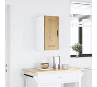 Nqyjm Mueble de almacenamiento colgante con estantes y puerta armario de pared de cocina Oporto roble artesanal madera ingeniería, pared armario flotante para salón modelo 1