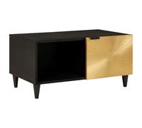 Nqyjm - Puntera de sofá con puerta y compartimento para mesa baja, 80 x 50 x 40 cm, madera de mango macizo, mesa de salón, ideal para oficina, pequeños espacios4017832