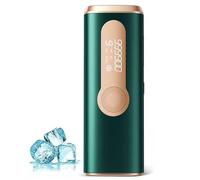 NQYZZFA Dispositivo De Depilación IPL 3 En 1 Para Mujeres Y Hombres, Depilación IPL 16J Con Enfriamiento Por Hielo Indoloro, 9 Niveles De Energía, Depilación Láser Para Rostro Y Piernas.,Verde