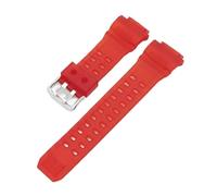 NRERDMT Correa Compatible con Casio G-SHOCK GW-9400, correa de goma for reloj de hombre, repuesto de pulsera deportiva de silicona de resina, accesorios(Red)