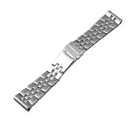 NRERDMT Correa de acero inoxidable compatible con Breitling Strap Timing Super Ocean Avenger NAVITIMER, accesorios for correas de reloj.(24mm)