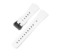 NRERDMT Correa de caucho de resina compatible con Casio G-SHOCK GA-2100 GA-2110 TPU Correa de reloj deportiva de liberación rápida for hombres y mujeres Accesorios de pulsera 16 mm(White02)