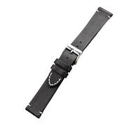 NRERDMT Correa de cuero de 12/14/16/18/20/22/24 mm Compatible con Casio Tissot Longines DW hombres mujeres pulsera Universal de liberación rápida(Dark brown,20mm)