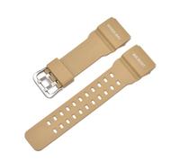 NRERDMT Correa de reloj de silicona compatible con Casio G-Shock GG-1000 GWG-100 GSG-100 Hombres Pulsera de resina deportiva impermeable Correa de reloj con herramienta(Beige)