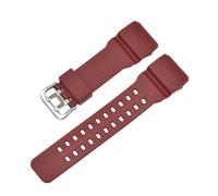 NRERDMT Correa de reloj de silicona compatible con Casio G-Shock GG-1000 GWG-100 GSG-100 Hombres Pulsera de resina deportiva impermeable Correa de reloj con herramienta(Red)
