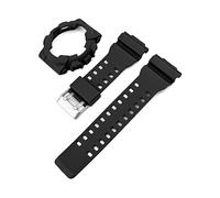 NRERDMT Correa + Estuche Compatible con Casio G-Shock GA-100/110/120/140 GD-100 GAX-100 GLS-100 Pulsera de Repuesto de Correa de Reloj Mate de Silicona de Goma