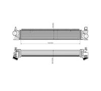NRF 309033 Intercooler
