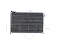 Condensador del aire acondicionado 35635 NRF para HONDA CIVIC VII Hatchback