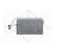 NRF 36157 Evaporador De Aire Acondicionado De Aluminio Sin Válvula De Expansión
