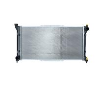 Radiador de agua Aletas refrigeración soldadas 53512 NRF para SUBARU LEGACY II