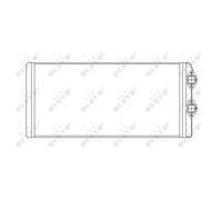 NRF 53545 Intercambiador De Calor Para Calefacción Interior De Aluminio
