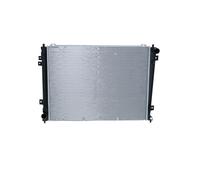 Radiador de agua Aletas refrigeración soldadas 59253 NRF para KIA