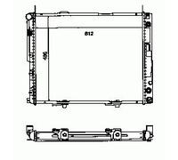 NRF B.V. Radiador, refrigeración del motor para MERCEDES-BENZ 124 Series (Ref: 58253)