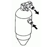 NRF B.V. Secador, aire acondicionado para FIAT: Ulysse, Scudo & CITROËN: Jumpy, Evasion, Dispatch, Synergie & PEUGEOT: 806, Expert (Ref: 33047)