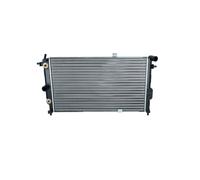 NRF Ladeluftkühler Motor Kühlrippen de Aluminio 620-378 mm Para Opel Vectra