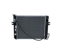 NRF Ladeluftkühler Refrigeración Motor Aluminio Aletas Soldadas 427x475mm 52301