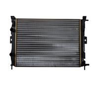 NRF Radiador refrigeración del motor Ancho de red 452mm Longitud de red 590mm Profundidad de red 23mm Compatible con RENAULT Megane 2 Ranchera familiar KM0/1 58328