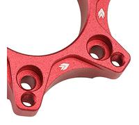 NRG Innovations SRK-LOTH-RD Adaptador de buje de volante para juegos rojo compatible con Logitech G923 G29 G920 G27, patrón de pernos de 6 x 70 mm