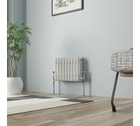 NRG Radiador de columna blanco 300x427mmTriple calentador de hierro fundido tradicional estilo diseñador de interiores radiadores de baño horizontales